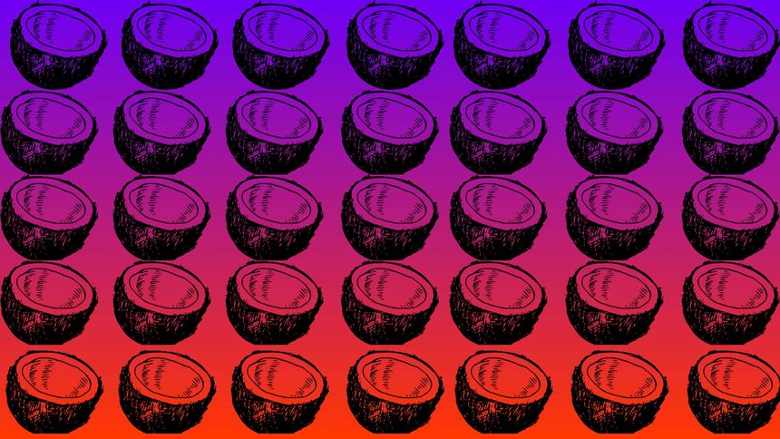 Test IQ. Znajdź różnicę w kokosach