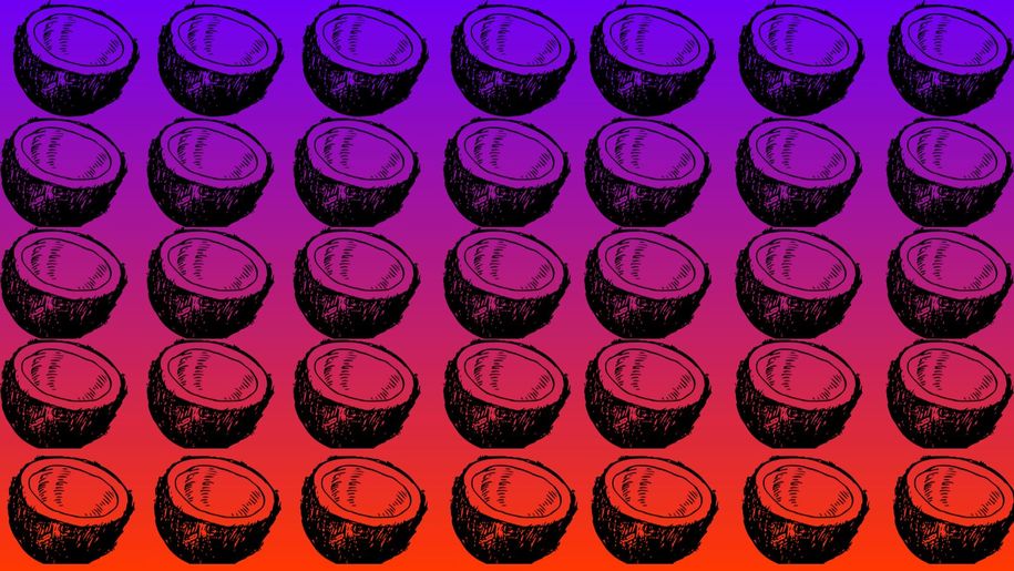 Test IQ. Znajdź różnicę w kokosach