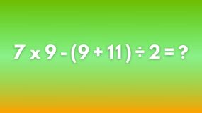 Wskaż wynik bez kalkulatora. Tylko zdrowy mózg policzy w pamięci