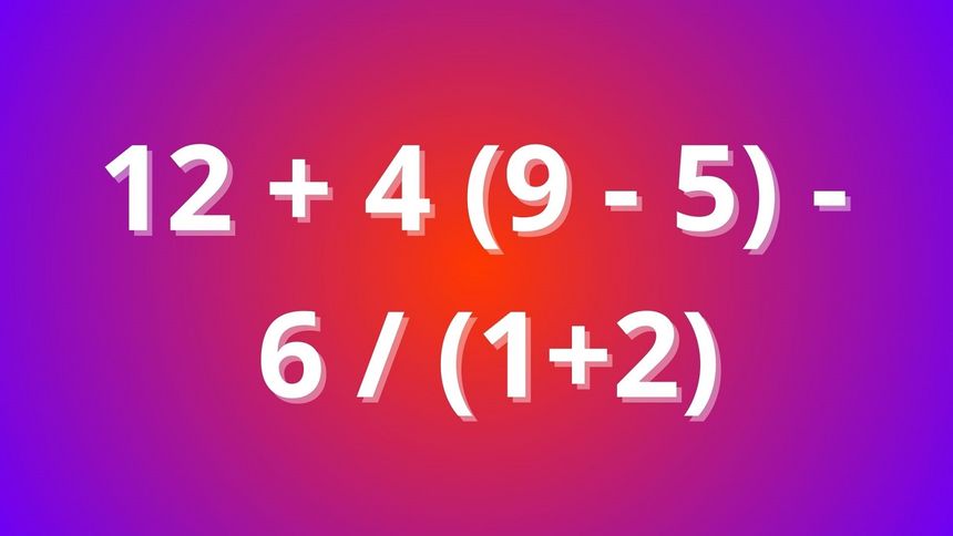 Policz równanie w pamięci