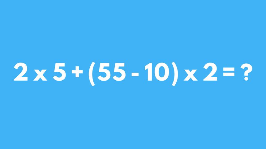 Wskaż wynik bez kalkulatora. Tylko sprawny umysł policzy w pamięci