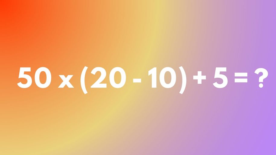 Wskaż rozwiązanie równania. Genialny umysł zrobi to w pamięci