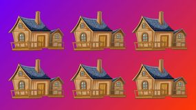 Zagadka optyczna IQ. Która chatka się różni?