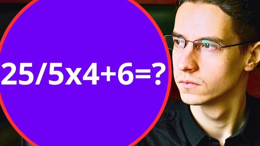 Rozwiąż zagadkę matematyczną.