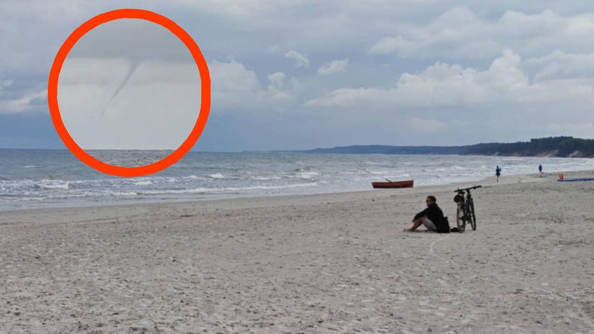Niezwykłe zjawisko nad Bałtykiem
