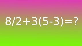 Test na IQ. Policz równanie w pamięci