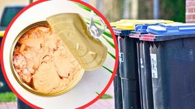 Gdzie wyrzucić puszkę po tuńczyku?