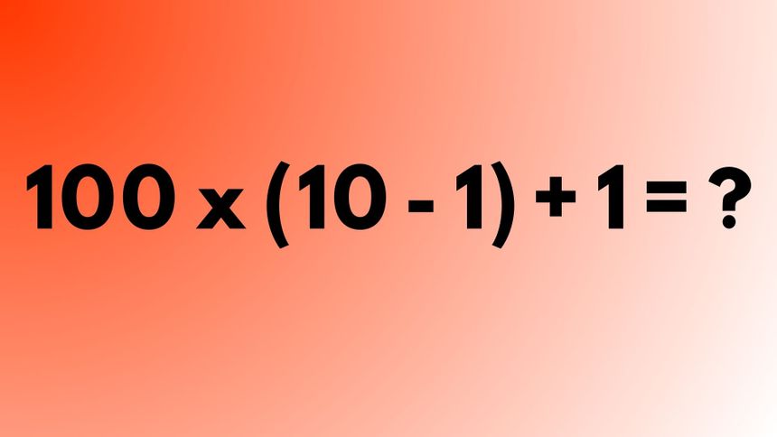 Quiz. Wskaż wynik równania bez kalkulatora! Tylko bystrzak trafi 18/20