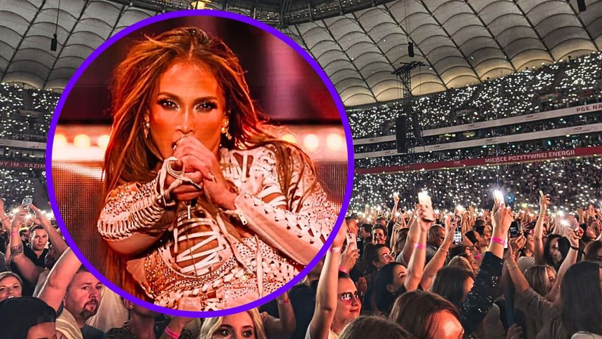 Koncert Jennifer Lopez w Warszawie 
