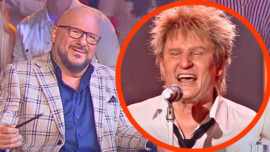 Andrzej Nejman jako Rod Stewart