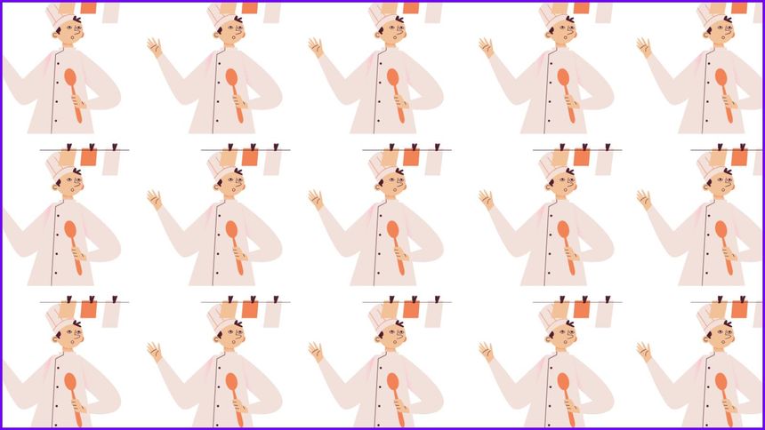 Test na IQ. Jeden kucharz nie pasuje! 