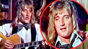 Rod Stewart znany jest ze swojego chrapliwego głosu.