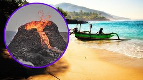 Wybuchł wulkan Laki-laki w Indonezji