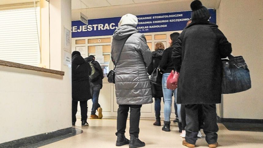 Szpitalny SOR w trakcie świąt pęka w szwach.
