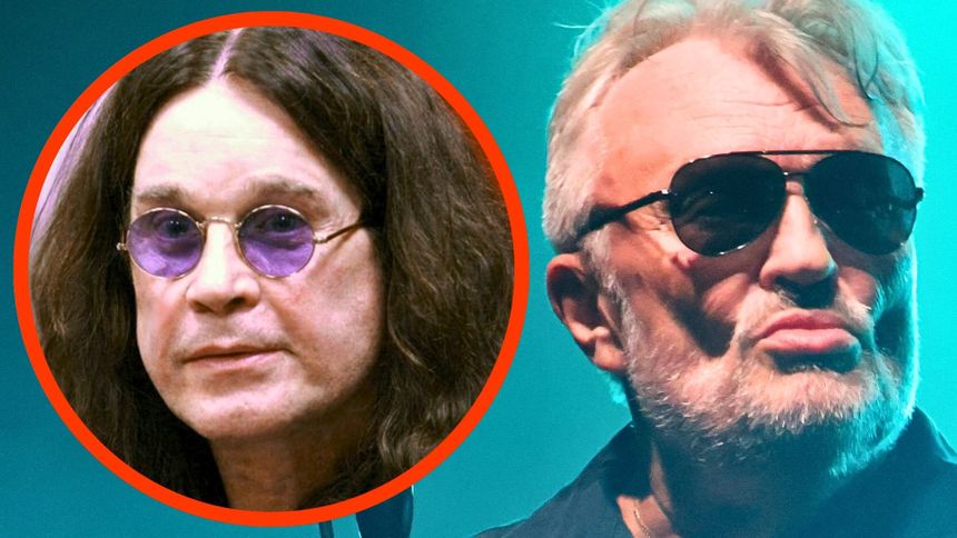 Krzysztof Cugowski u boku Ozzy'ego Osbourne'a