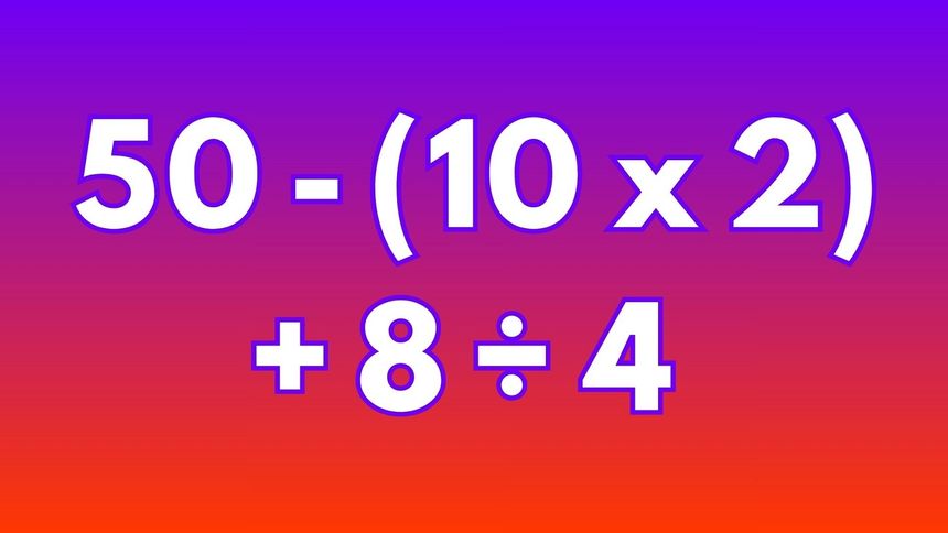 Ta zagadka matematyczna błyskawicznie sprawdzi twoje IQ