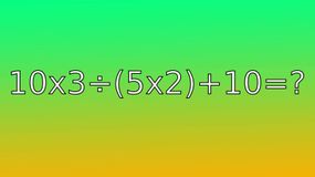 Test na IQ. Wskaż wynik równania