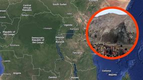 Zbocze góry runęło