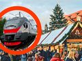 Podróż pociągiem na jarmark zapewnia komfort i szybkie dotarcie do celu.