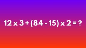 Wskaż wynik równania. Tylko geniusz obliczy to w pamięci