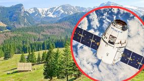 To niesamowite zdjęcie wykonał satelita.