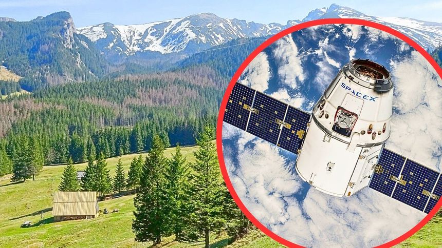 To niesamowite zdjęcie wykonał satelita.