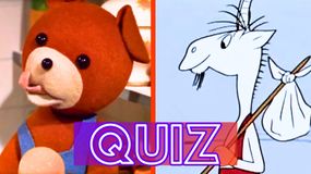 Quiz PRL -  "Miś Uszatek" czy "Koziołek Matołek"?