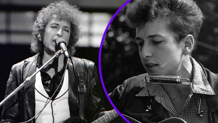 Bob Dylan podczas koncertów 