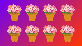 Zagadka IQ. Wskaż doniczkę inną niż pozostałe