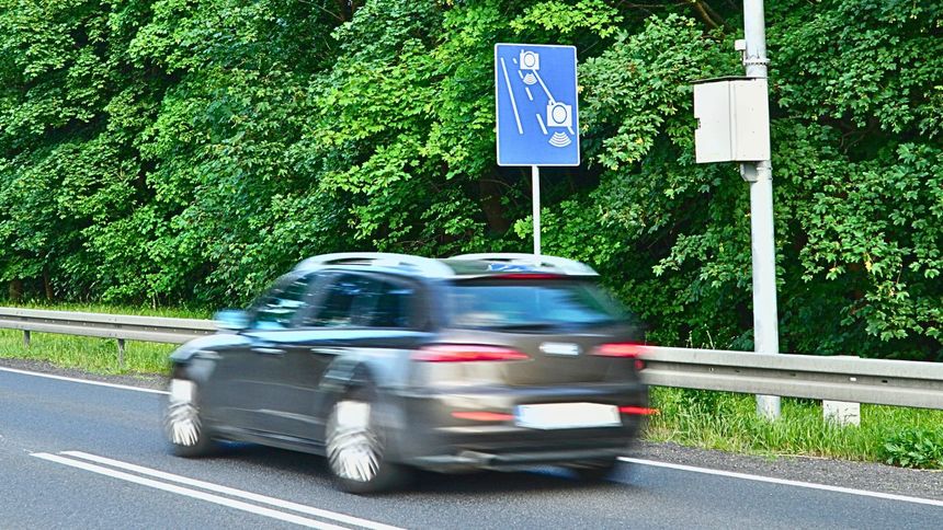 Tam jest najdłuższy odcinkowy pomiar prędkości