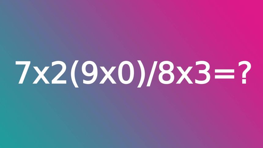 Wskaż wynik równania