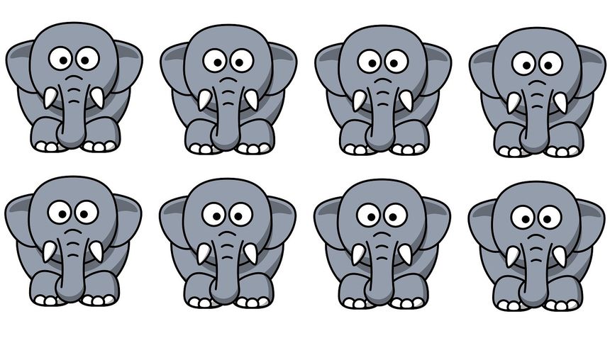 Optyczna zagadka IQ. Znajdź różnicę. 7 sekund musi wystarczyć!