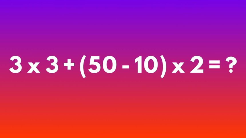 Łamigłówka matematyczna na IQ