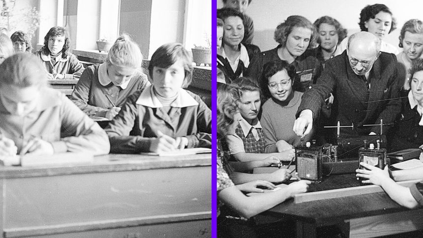 Szkoła PRL - tak wyglądała