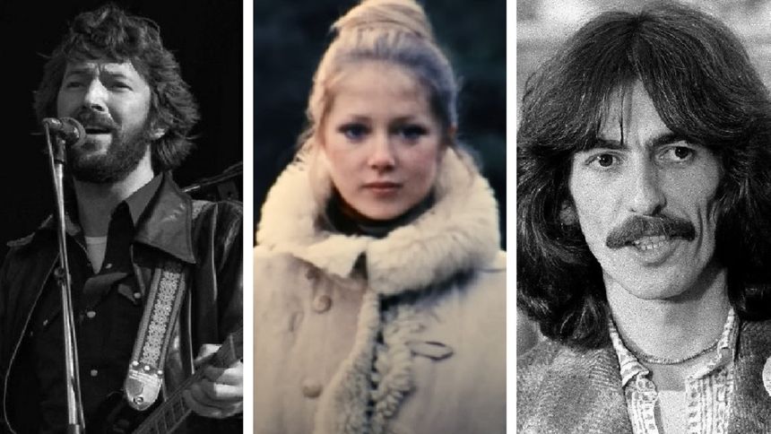 Clapton, Boyd i Harrison byli w trójkącie miłosnym