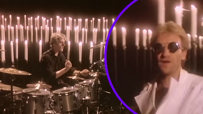 Kadry z teledysku "Wrapped Around Your Finger"