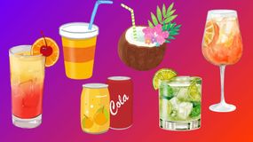 Psychotest. Wybierz wakacyjny napój