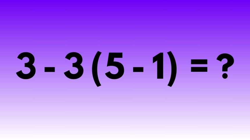 Wskaż wynik równania