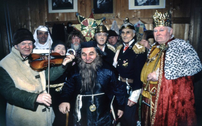 Grupa kolędników