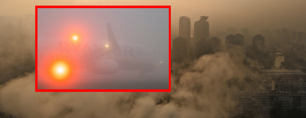 Sarajewo. Smog i odwołane loty