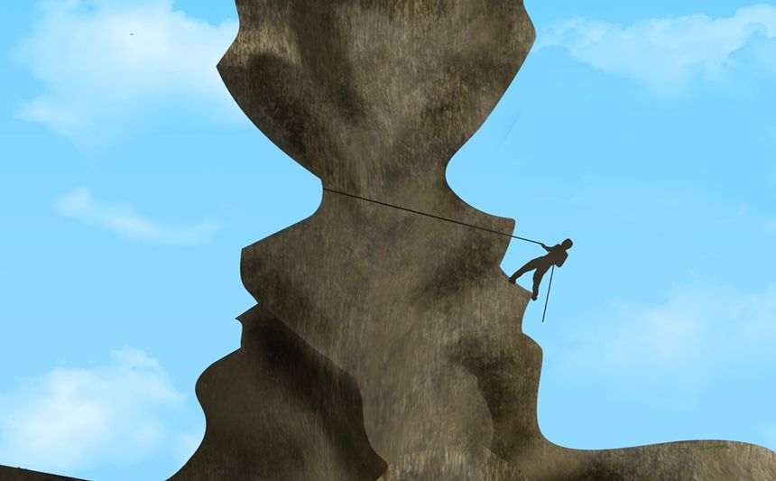 Test osobowości: twarze czy wspinacz?