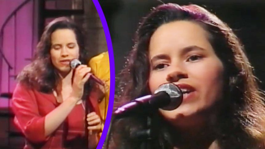 Natalie Merchant w występie na żywo