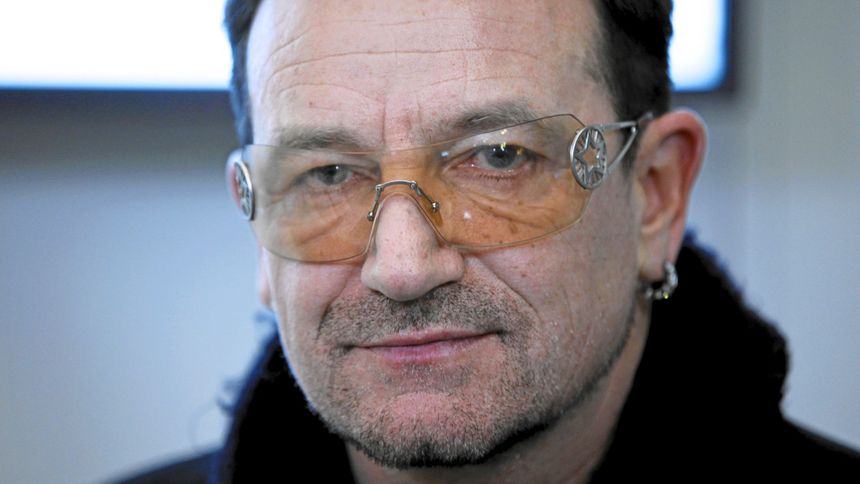Bono i Imelda May na Grafton Street