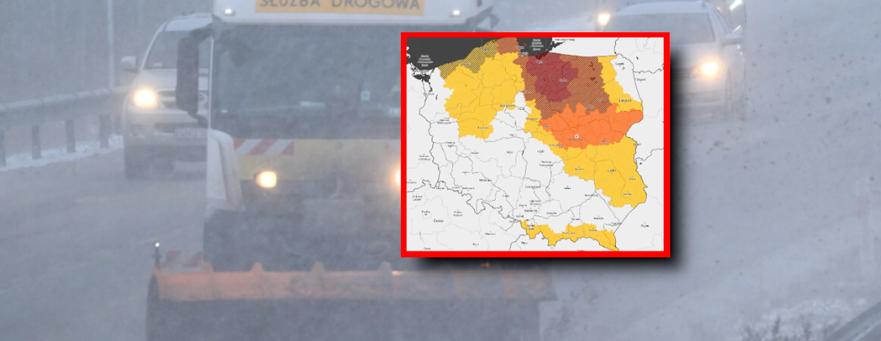 Atak zimy w Polsce, ostrzeżenia IMGW