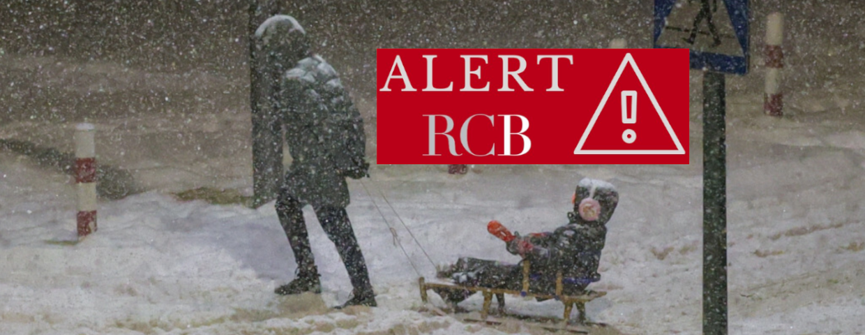 Zima w Polsce, alerty RCB