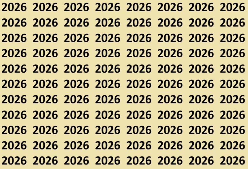 Zagadka optyczna IQ z liczbą 2026