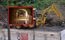 Złoty Pociąg, poszukiwania skarbu i tunelu