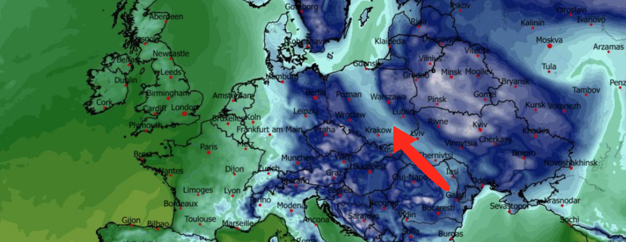 Temperatura powietrza mierzona na wysokości 2 metrów nad powierzchnią gruntu 12.01