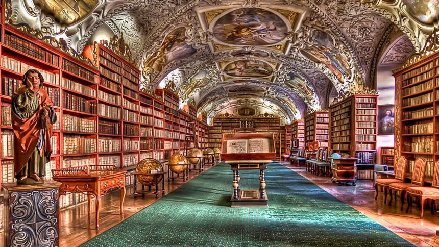 Biblioteka w Pradze