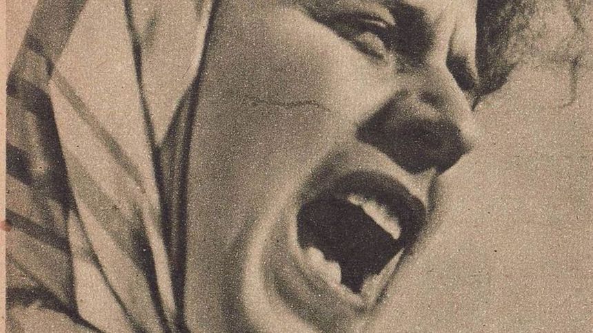 Barbara Rachwalska w filmie "Ostatni etap"